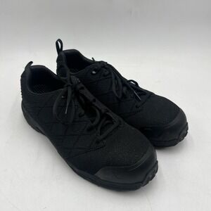 Irish Setter Nisswa Shoes Mens 9 Black Safety Toe Oxford Lace Up 83120